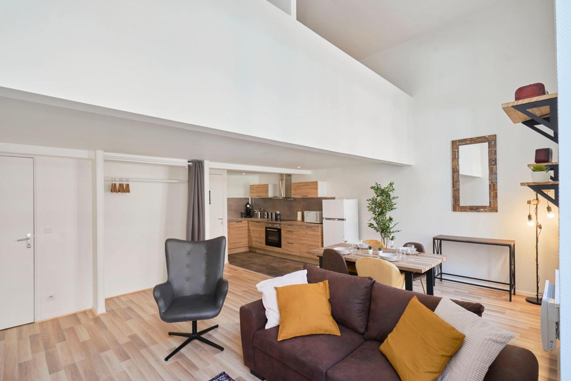 Locationstourcoing - Le Loft Apartment Bagian luar foto