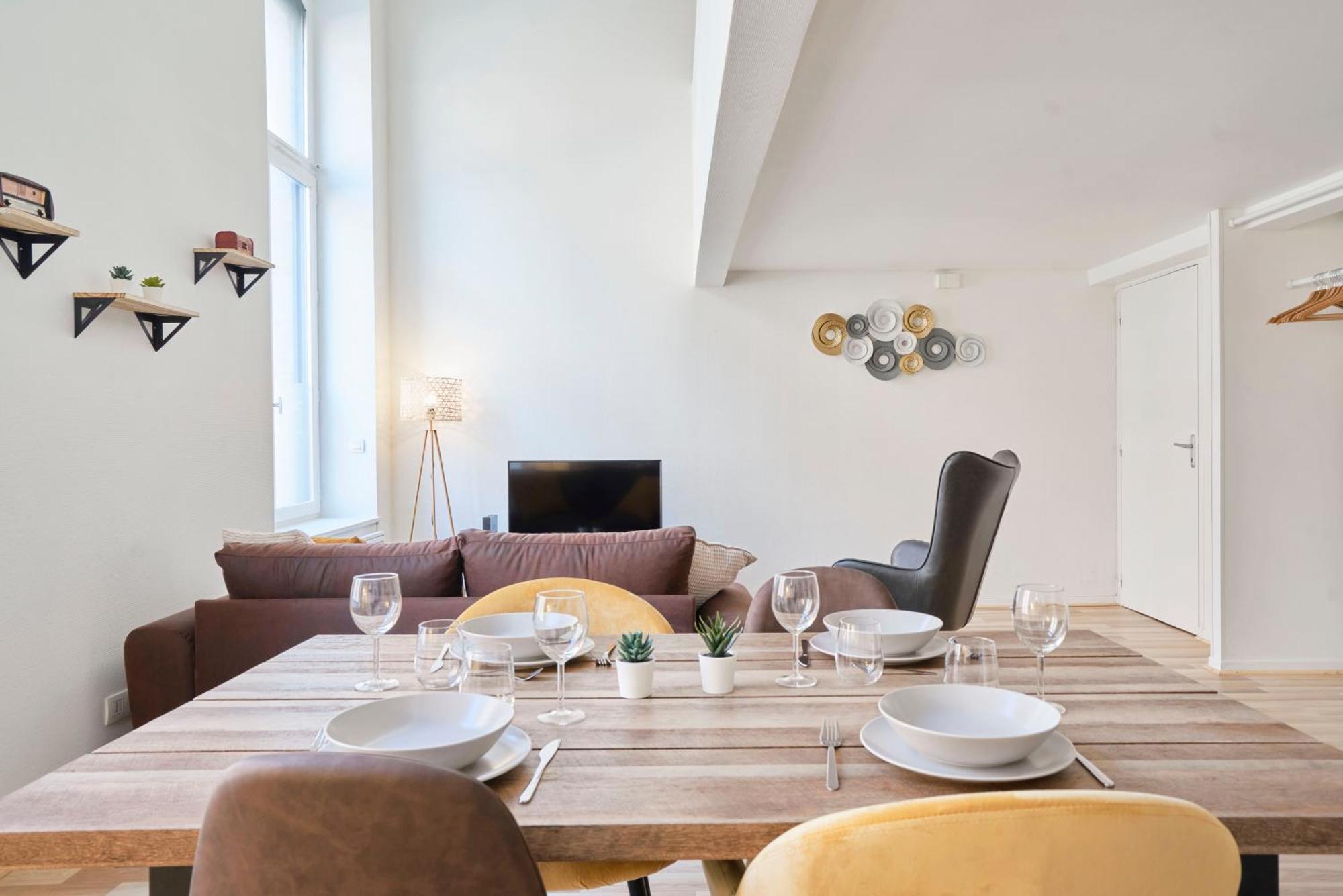 Locationstourcoing - Le Loft Apartment Bagian luar foto